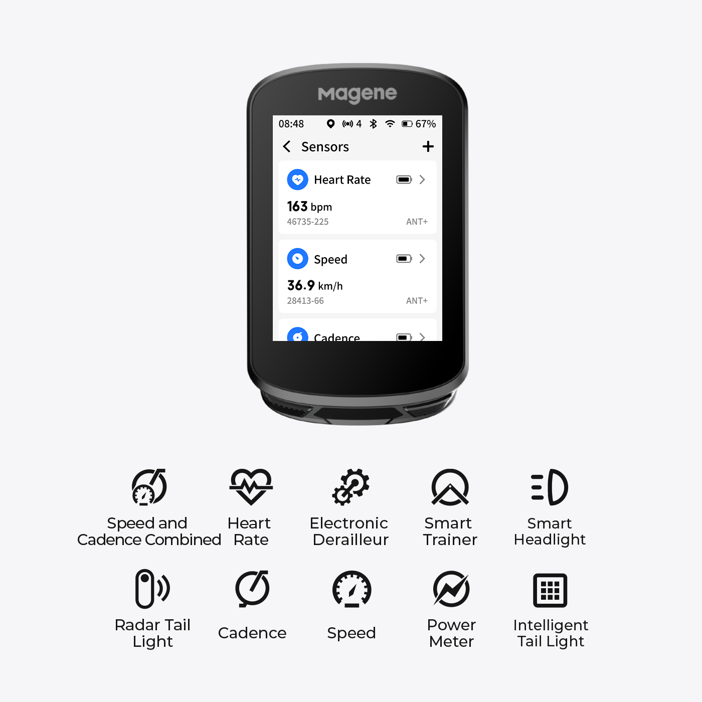 C506 Smart GPS Bike Computer