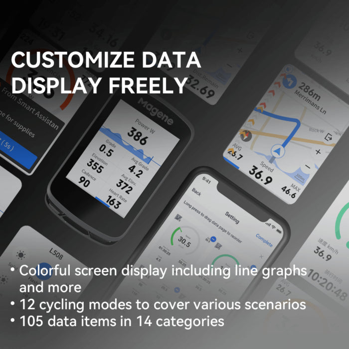 C506 Smart GPS Bike Computer