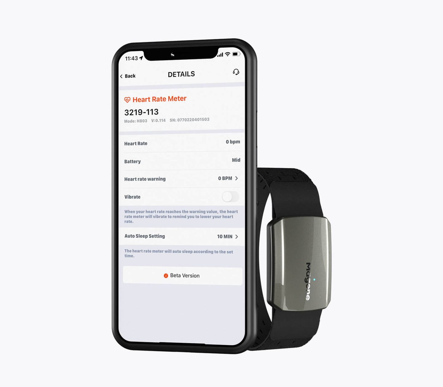 H803 Heart Rate Armband