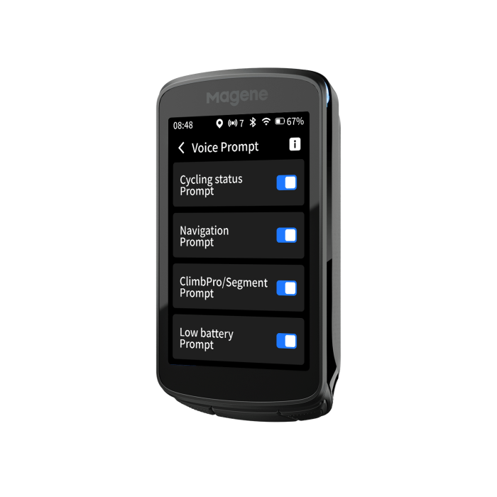 Magene C706 Smart GPS Touch Screen Bike Computer