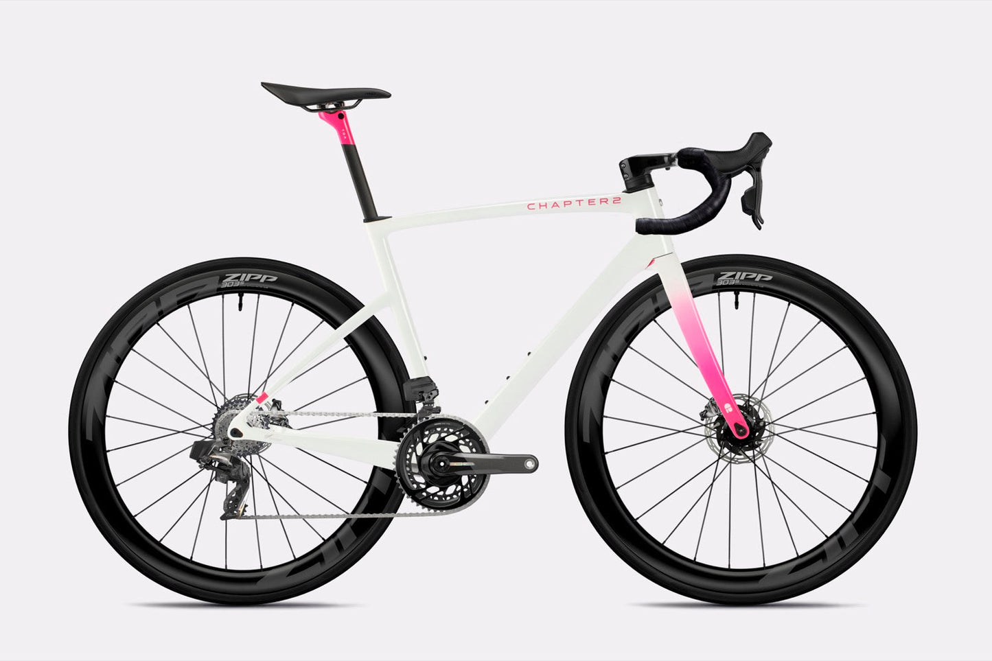 Chapter2 TOA - SRAM Force AXS, White w. Gold (Koura)