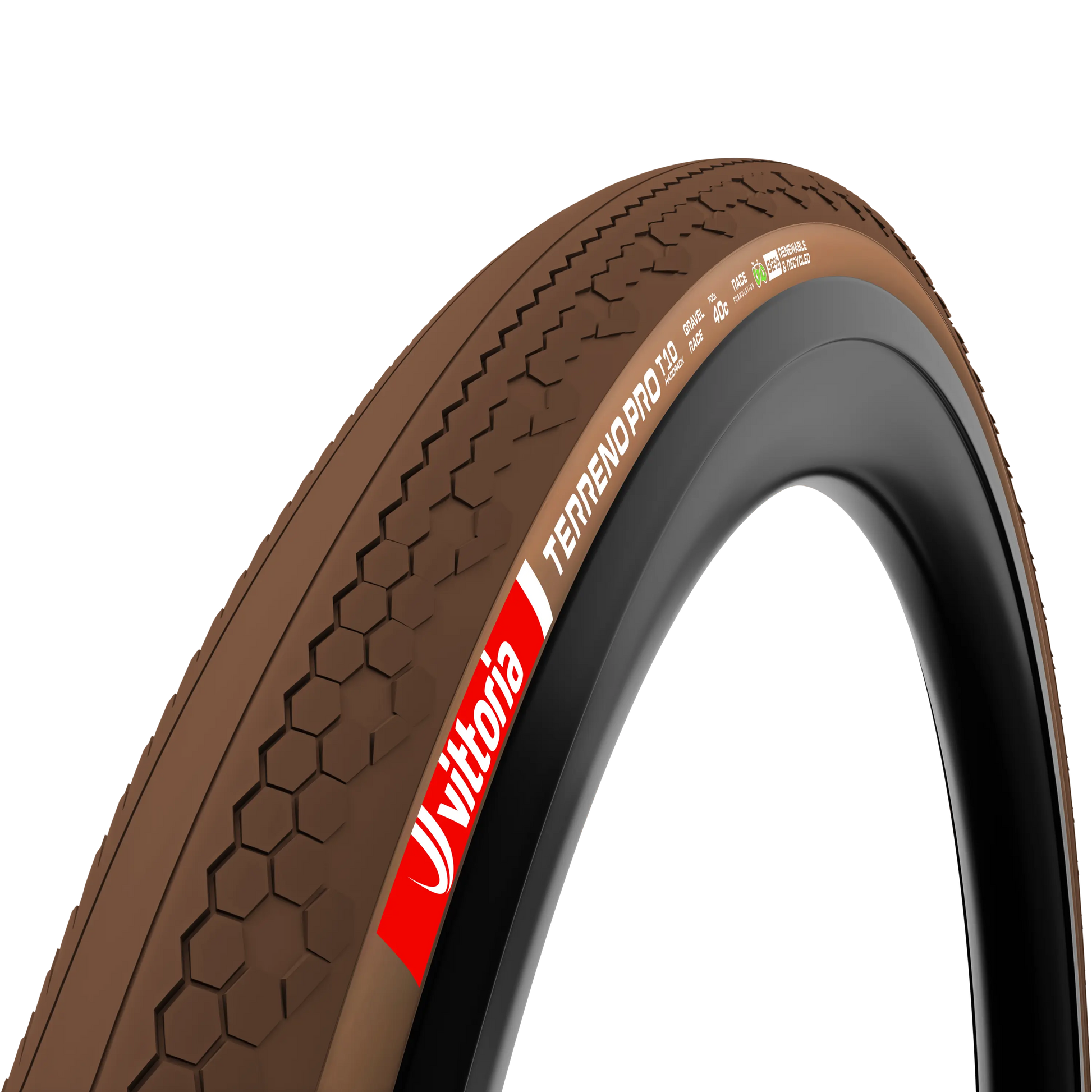 Vittoria Terreno PRO T10 Hardpack Gravel Race tire in brown