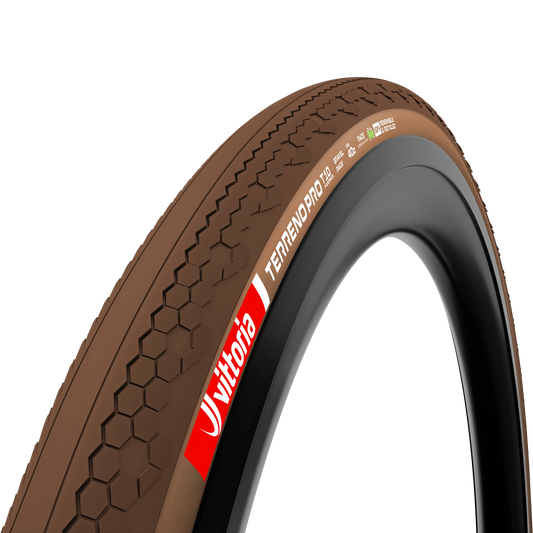 Vittoria Terreno PRO T10 Hardpack Gravel Race tire in brown