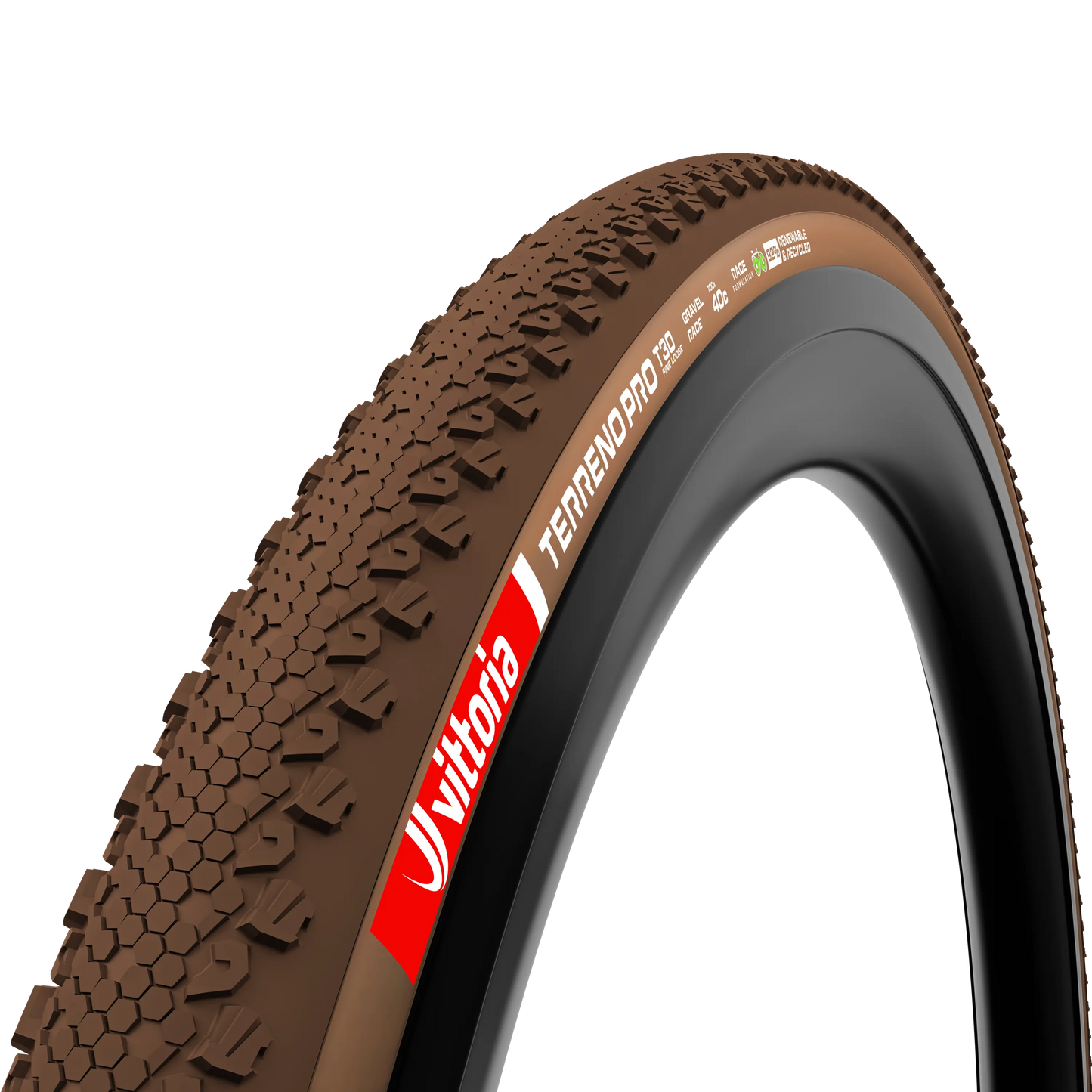 Vittoria Terreno PRO T30 Fine Loose Gravel Race tire in brown