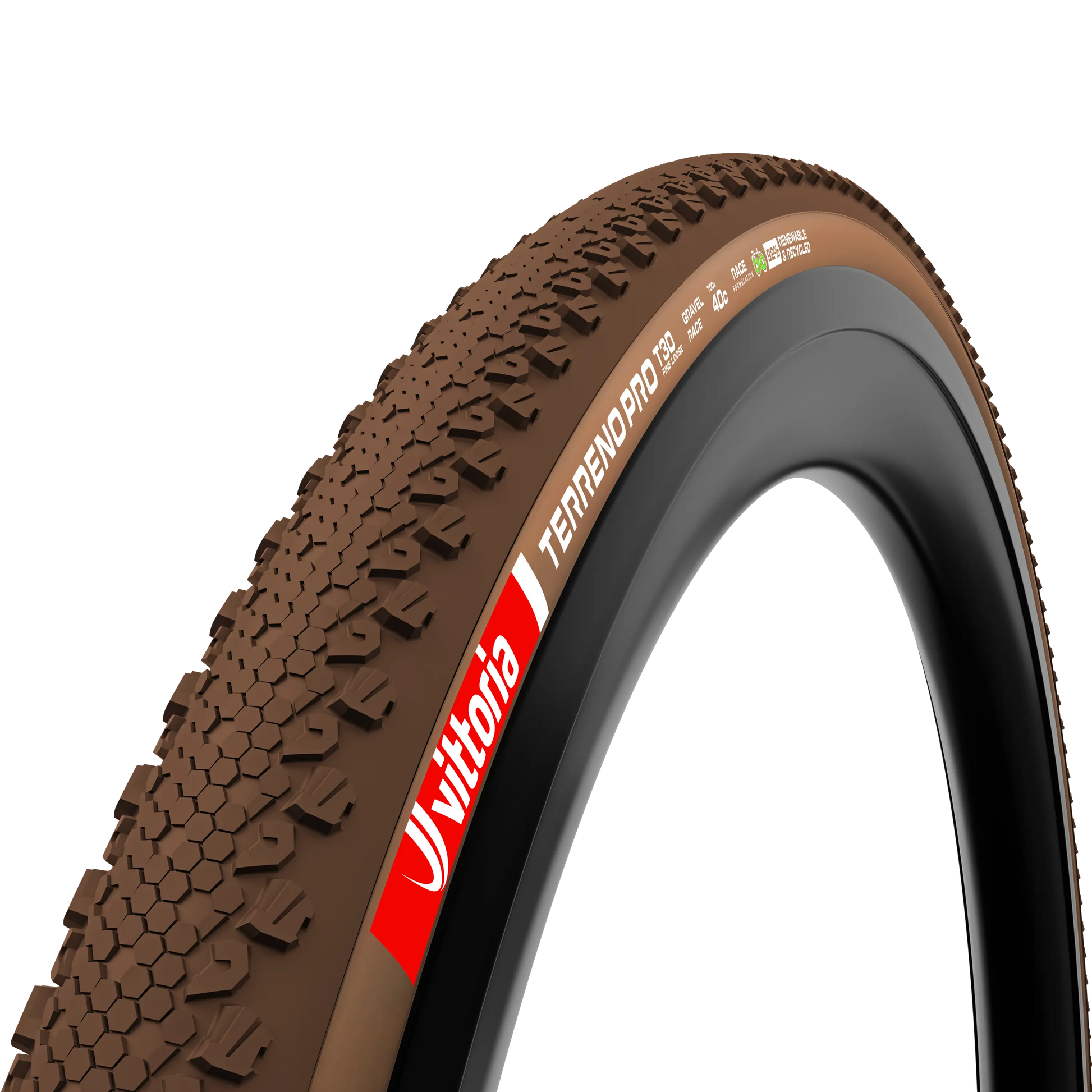 Vittoria Terreno PRO T30 Fine Loose Gravel Race tire in brown