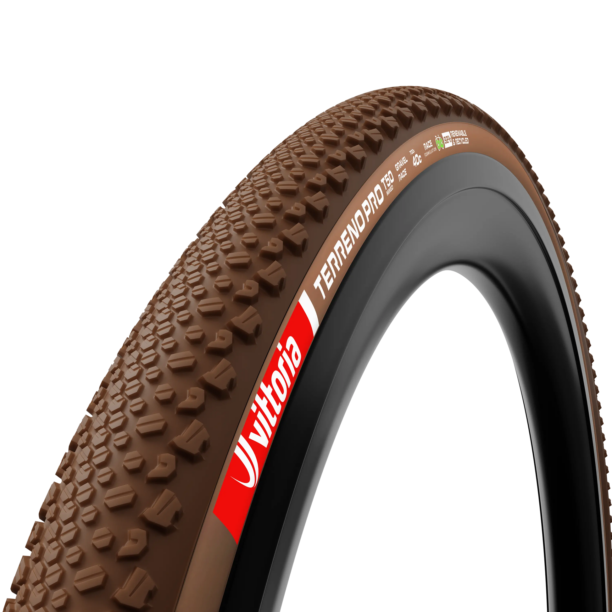 Vittoria Terreno PRO T50 Mixed Gravel Race tire in brown