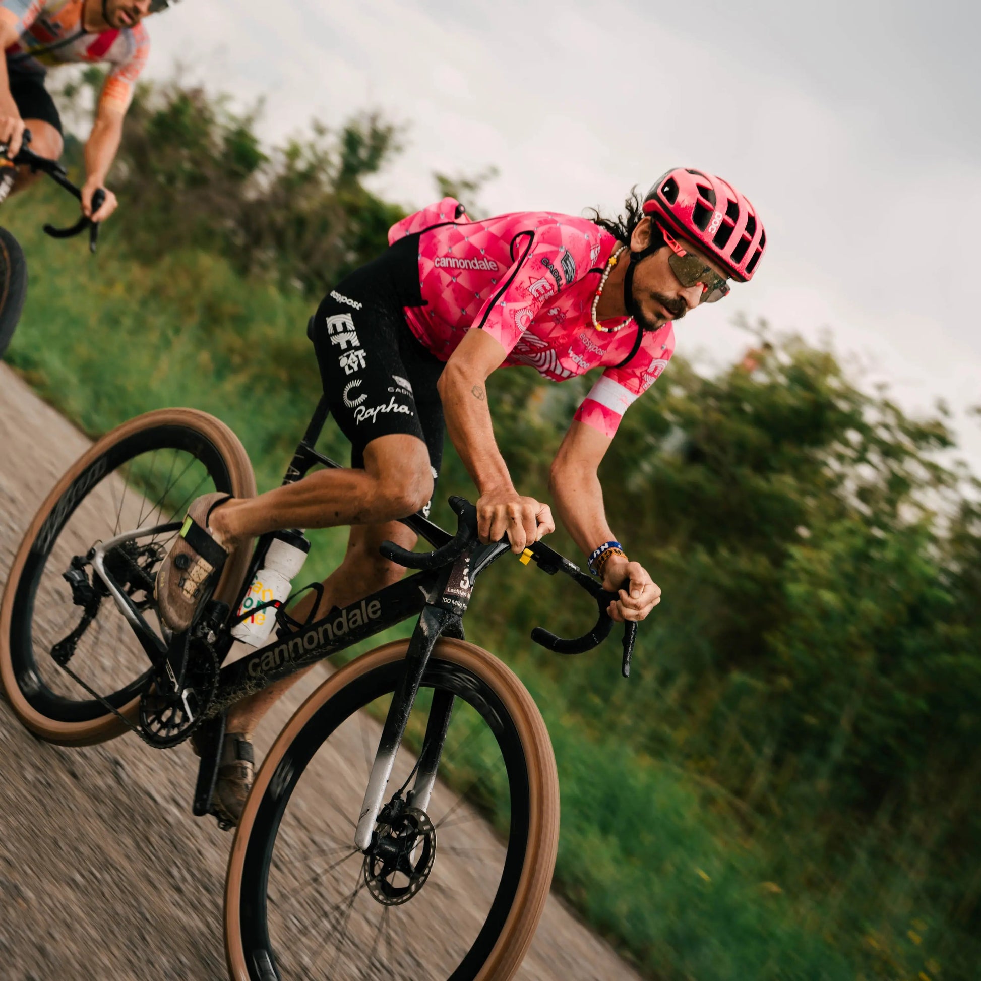 Rider using Vittoria Terreno PRO T50 Mixed Gravel Race tire