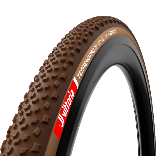 Vittoria Terreno PRO T60 Mixed Gravel Race tire in brown